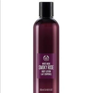 The body shop white musk smoky rose body lotion